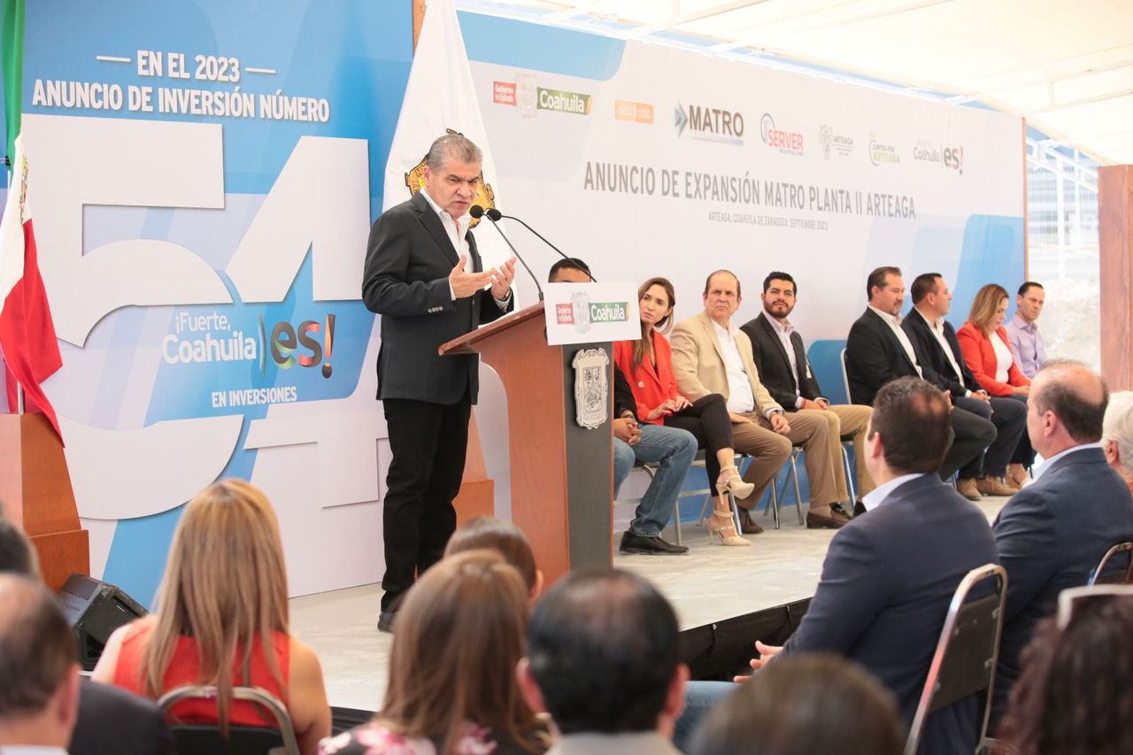Crece cifra de empleos 2023 en Coahuila: Miguel Riquelme