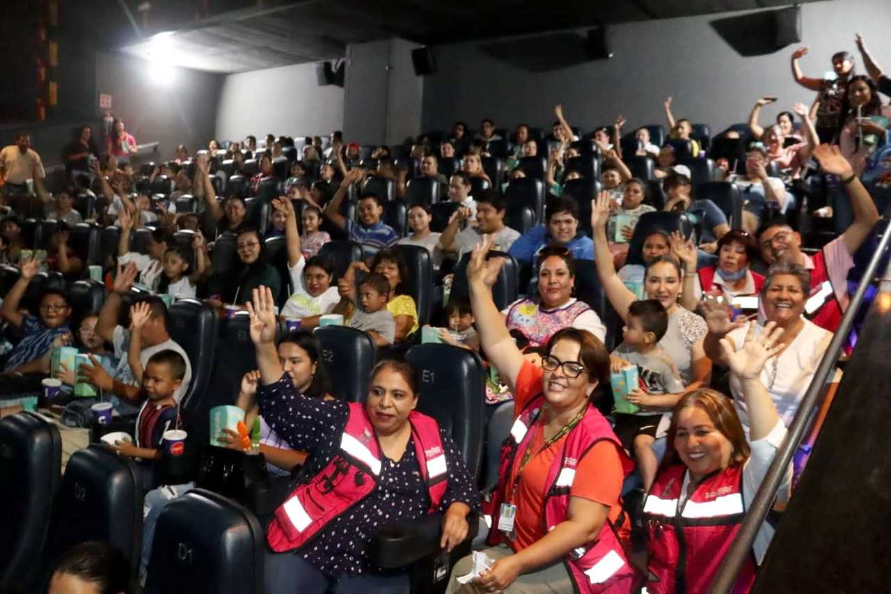 Todos tuvieron la oportunidad de disfrutar de función especial. (EL SIGLO DE TORREÓN)