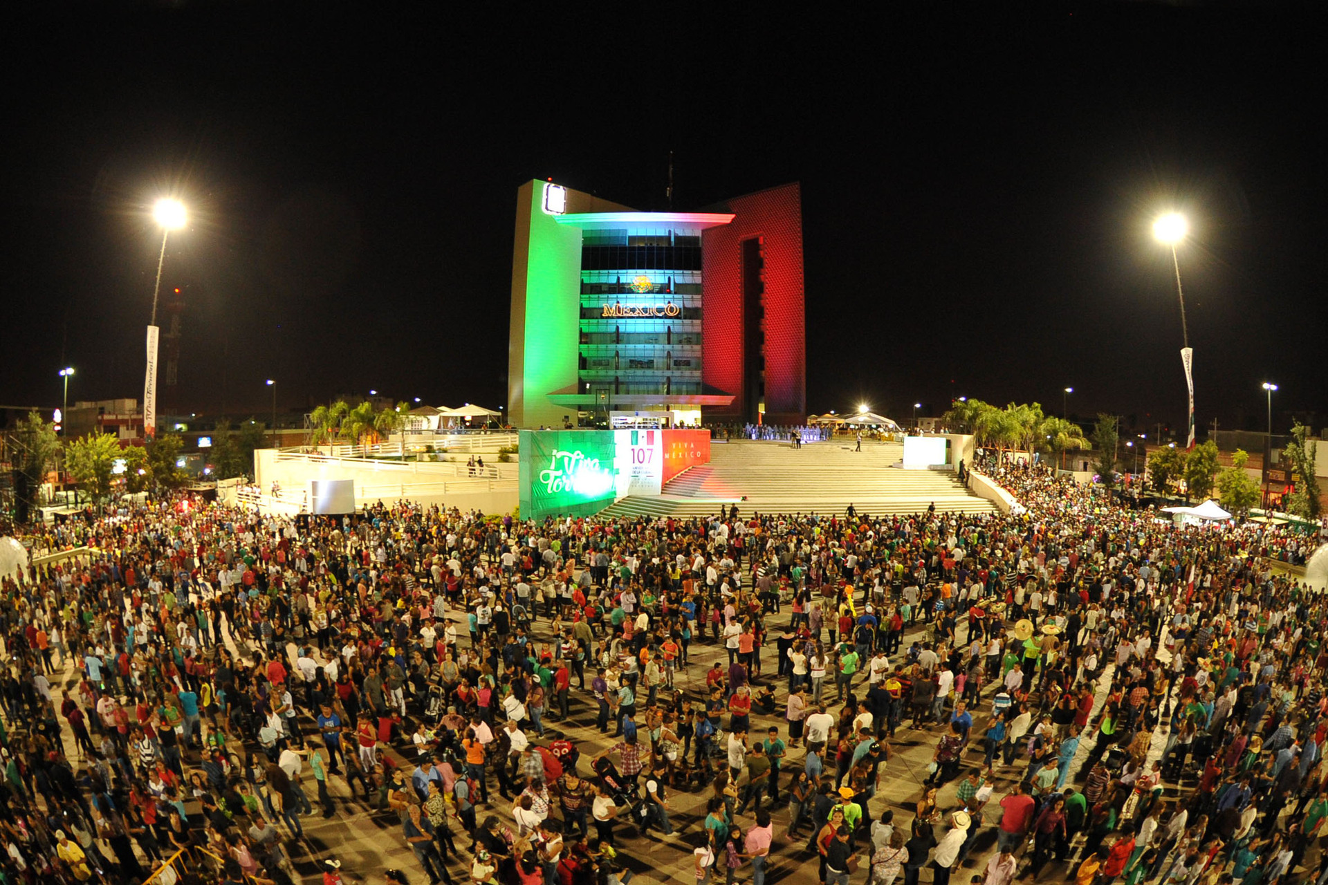 A 11 años de la Plaza Mayor en Torreón: Eventos y fiestas que se han vivido en ella 