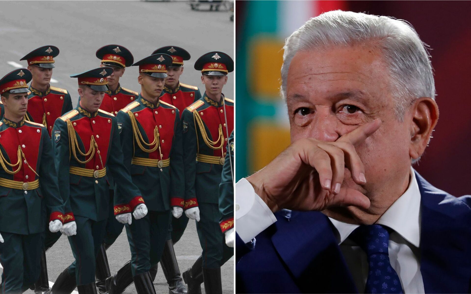 'Siempre se hace', justifica AMLO sobre presencia del ejército ruso en desfile de la Independencia