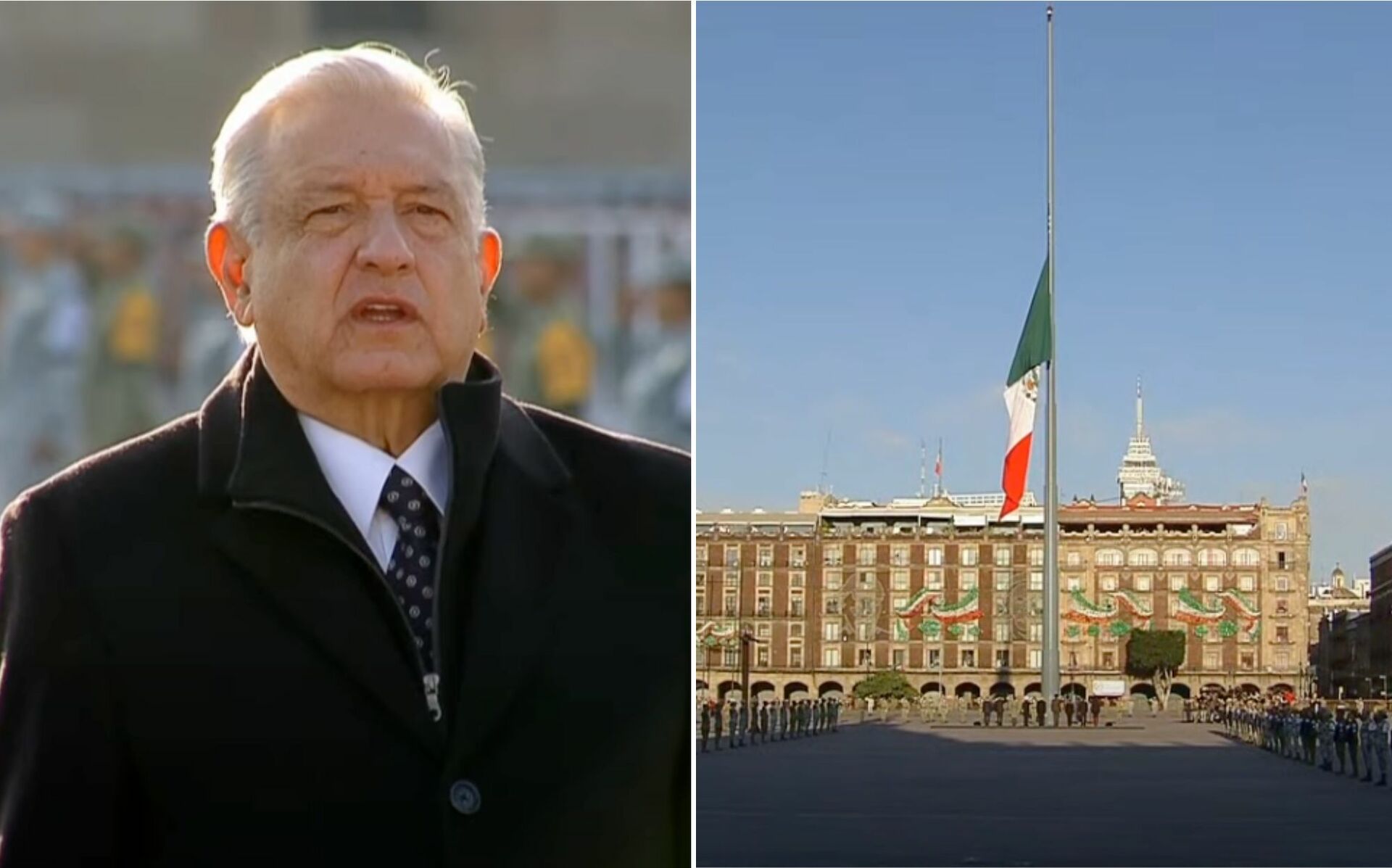 López Obrador encabezó el acto conmemorativo en honor a las víctimas de los sismos que sacudieron a México en 1985 y 2017.
