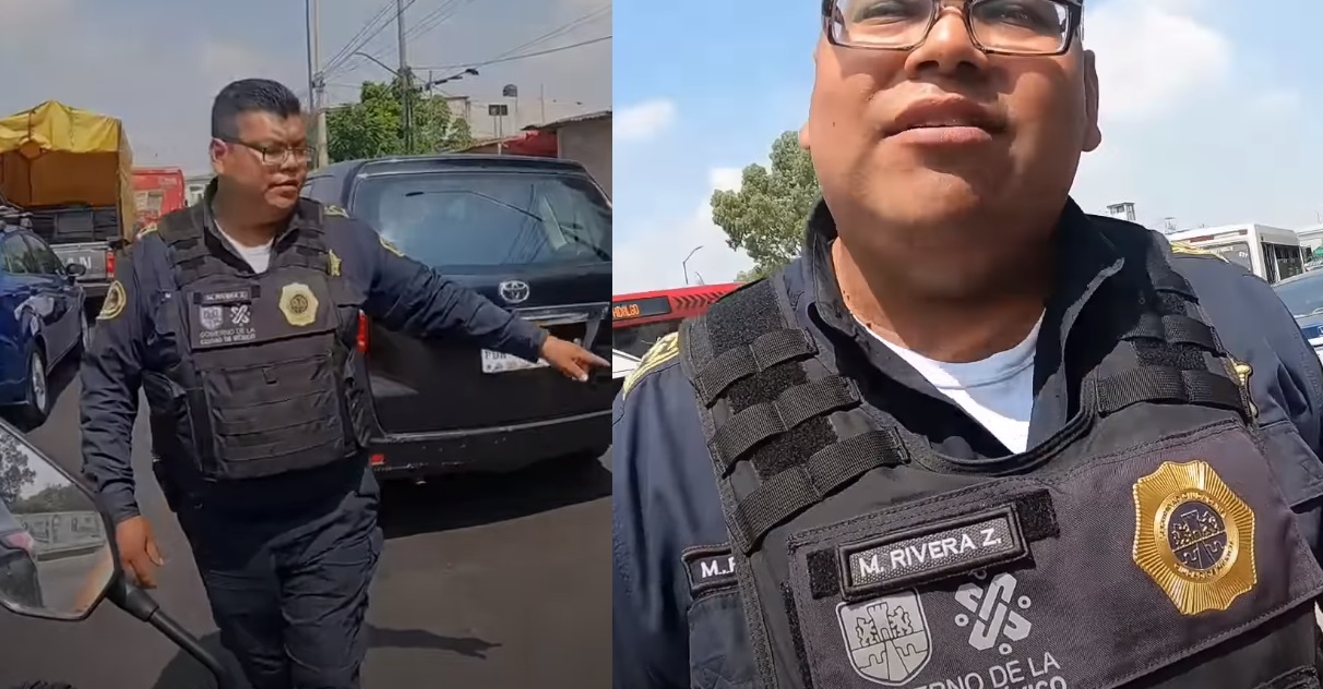 Exhiben a policía pidiendo 'mordida' en la Ciudad de México