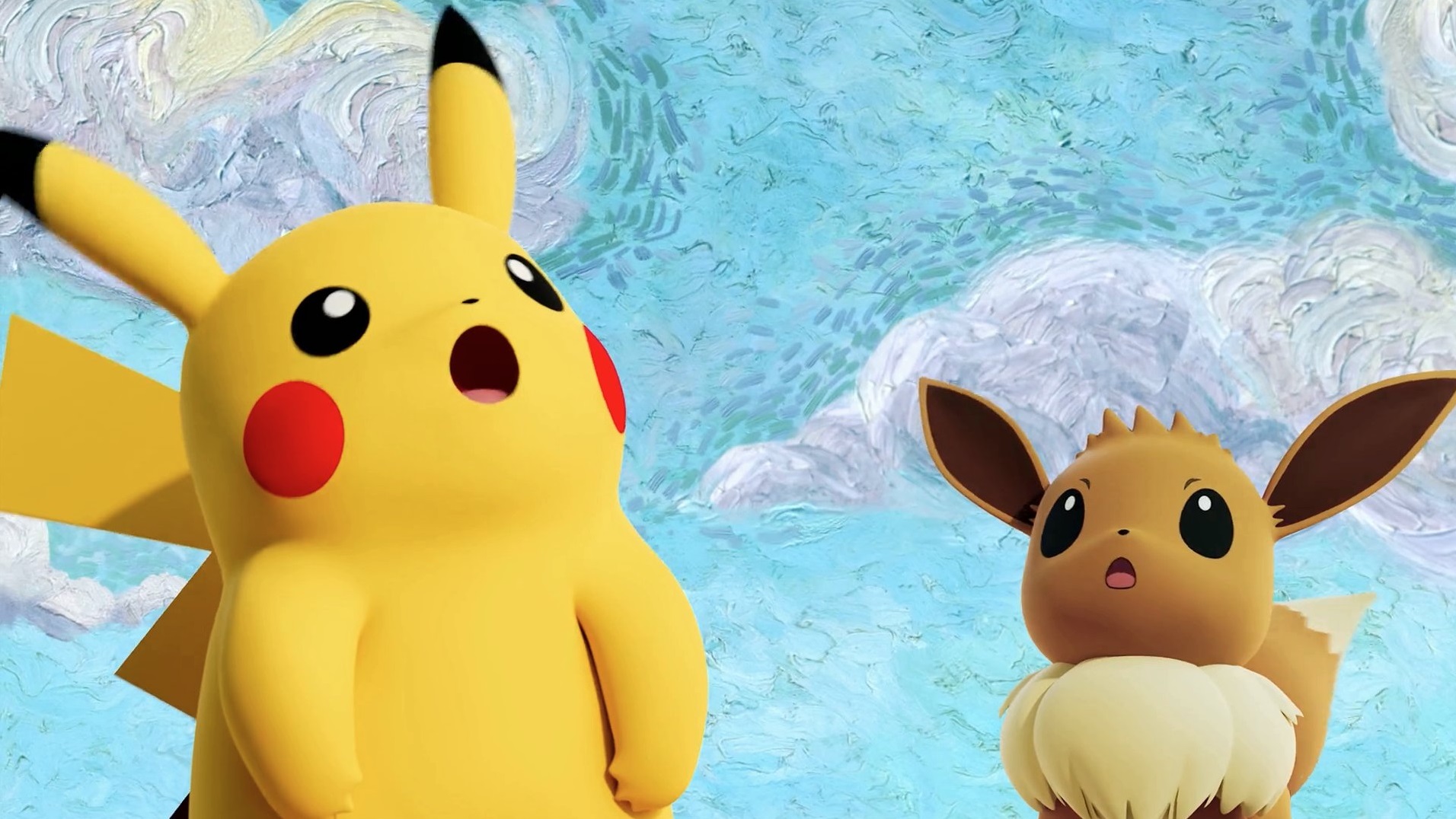 Van Gogh y Pokémon se unen en una surrealista colaboración