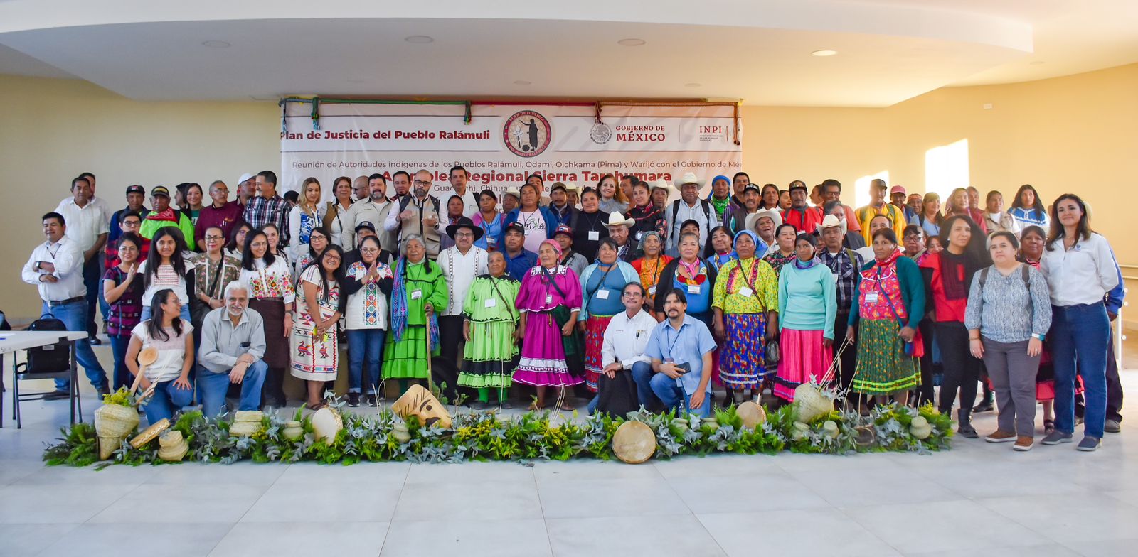 Son los pueblos ralámuli, ódami, oichkama (pima) y warijó, que reúnen a 348 comunidades, representadas por 75 autoridades indígenas, quienes que hoy se unen en esta lucha. (CORTESÍA)