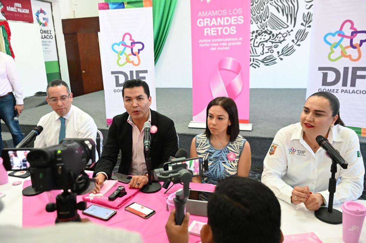 Se suma GP al reto del moño rosa más grande