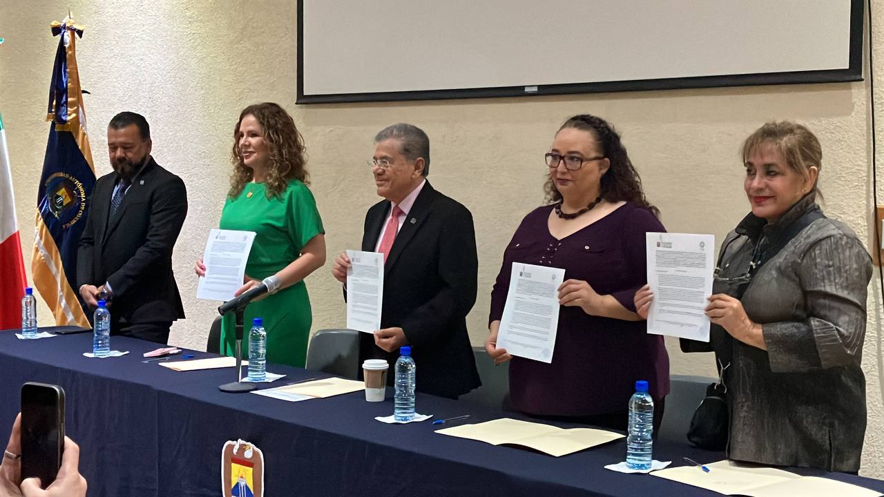 Firman convenio de colaboración la UA de C y el Centro de Justicia y Empoderamiento para las Mujeres