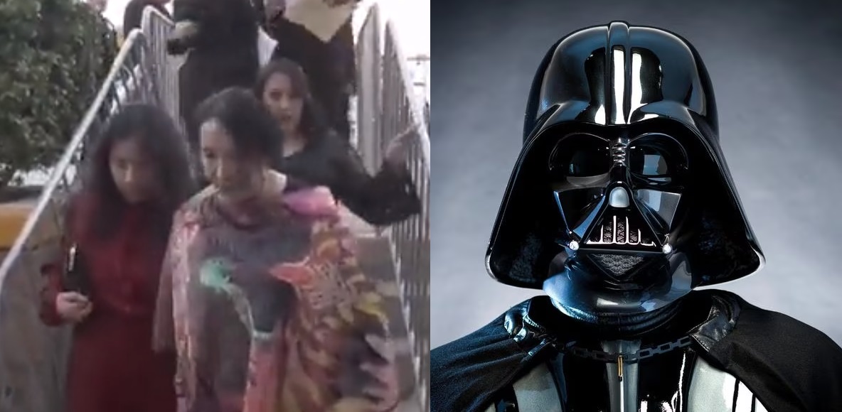VIDEO: Alcaldesa de Morena llega a su informe con 'Marcha Imperial' de Star Wars