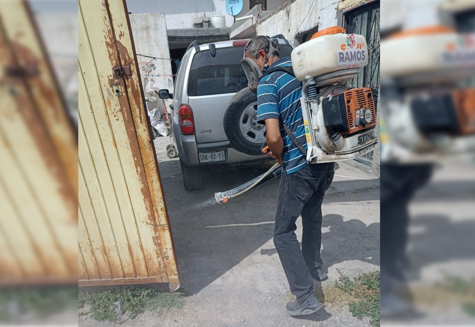 Fumigan en Ramos Arizpe más de siete mil viviendas contra rickettsia
