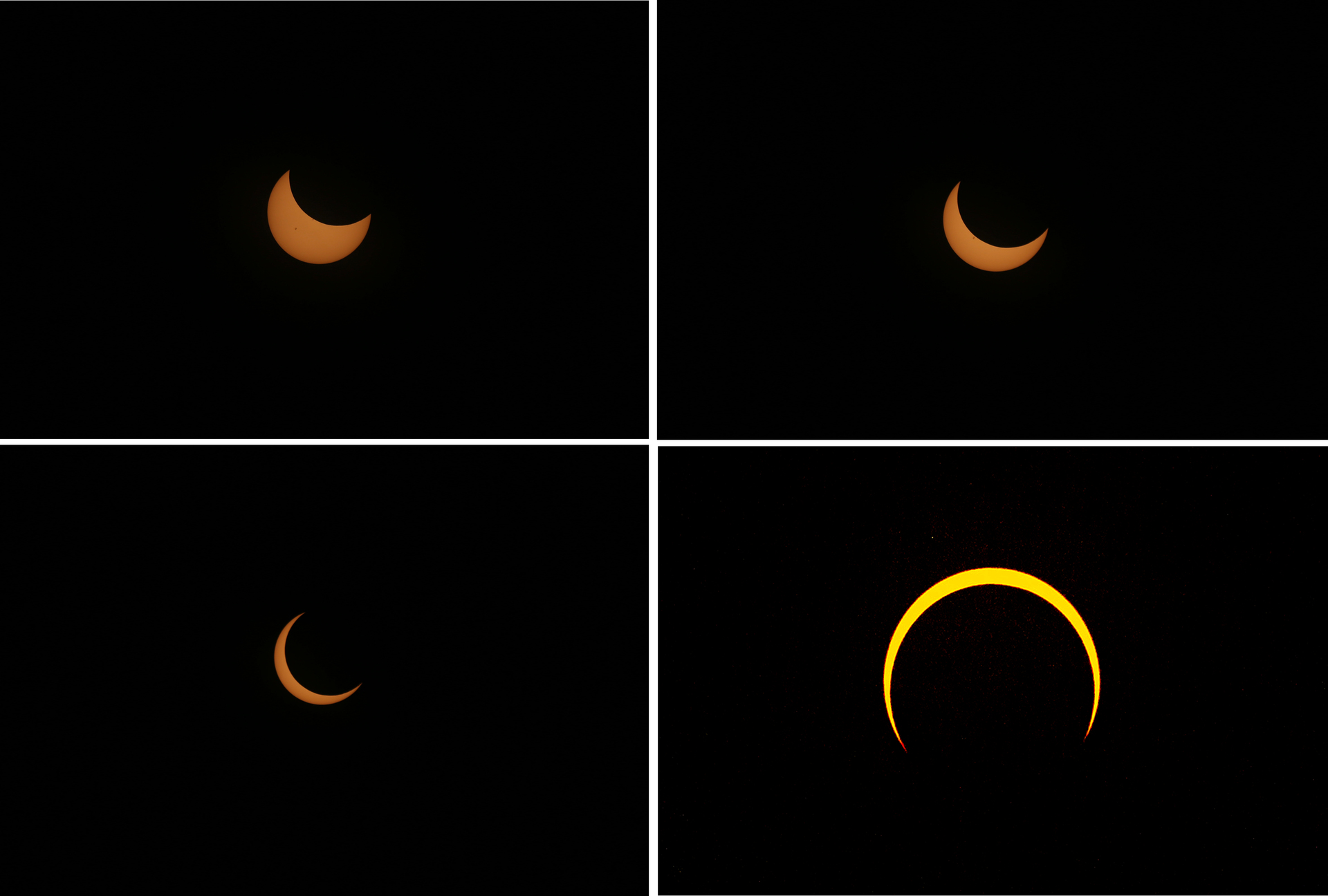 Millones Miran Al Cielo Para Apreciar El Eclipse Solar Anular: Así Se ...