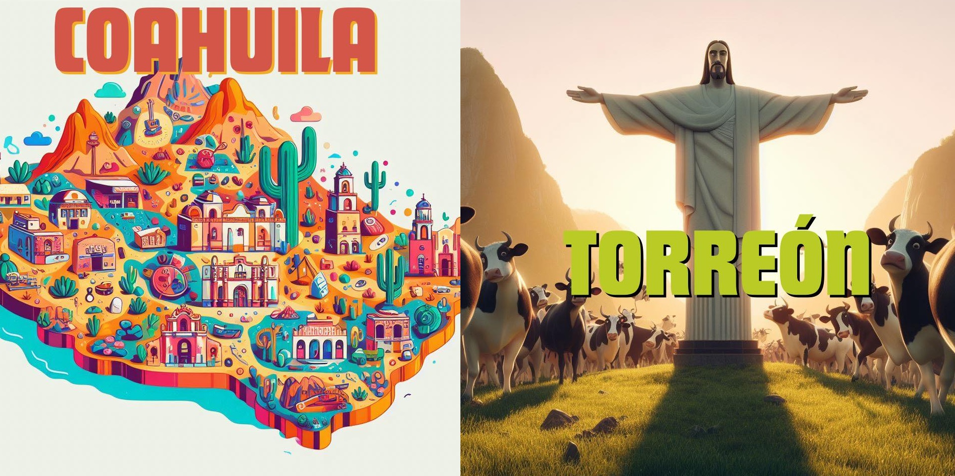 VIRAL: Coahuila se convierte en película de Pixar 