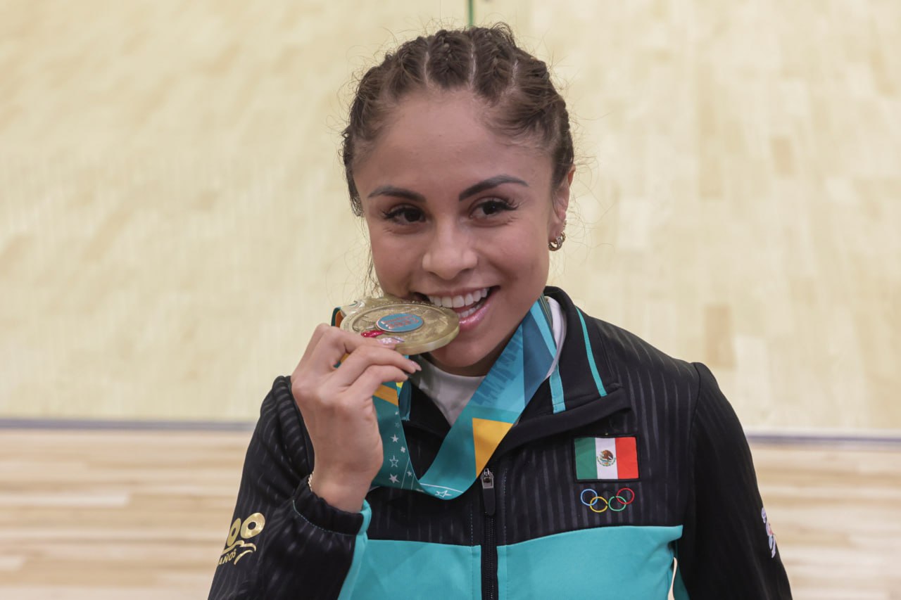 Paola Longoria, la reina mexicana del raquetbol, alcanza su décima presea dorada panamericana