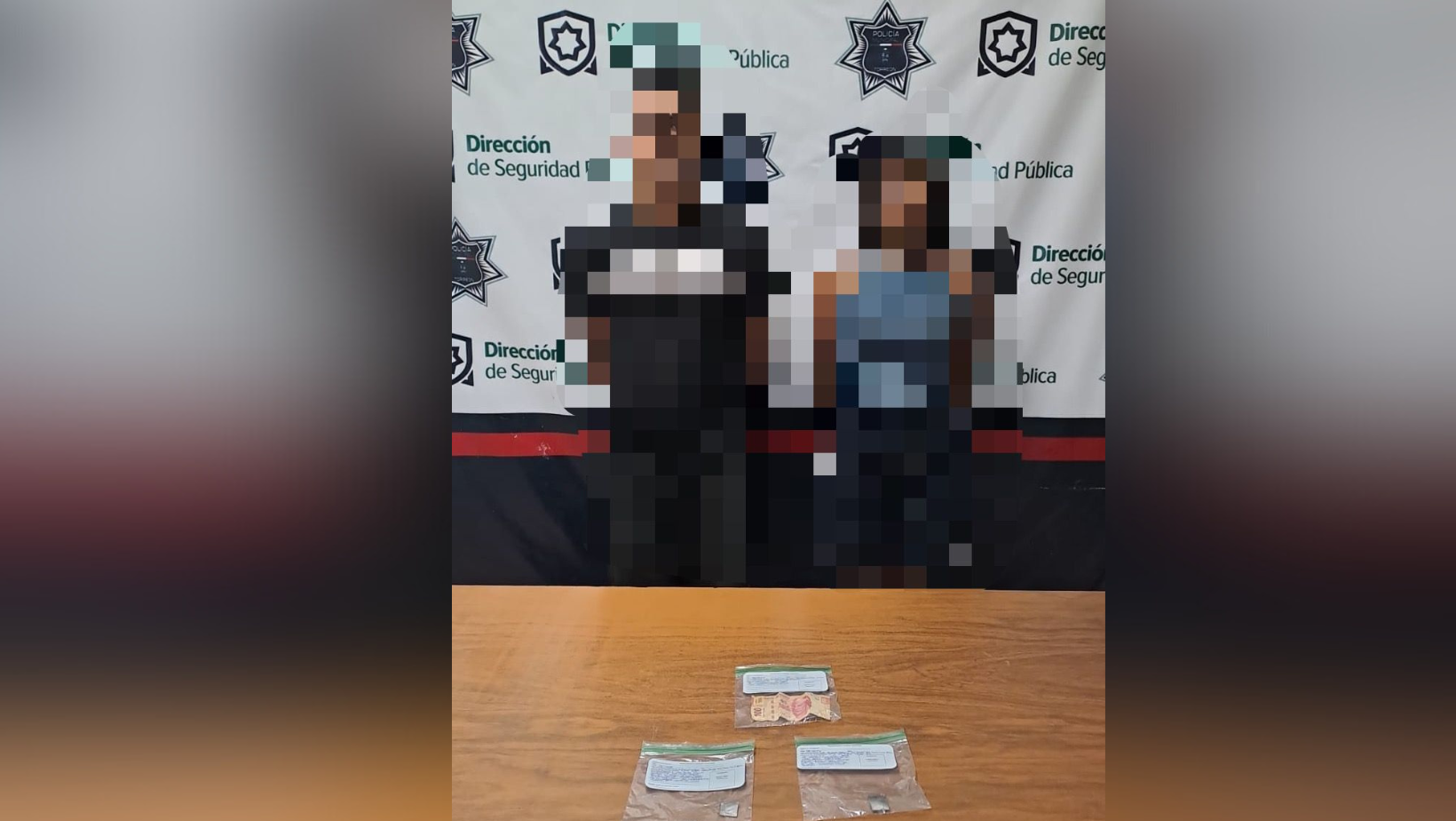 Detienen a pareja por compraventa de drogas en Torreón