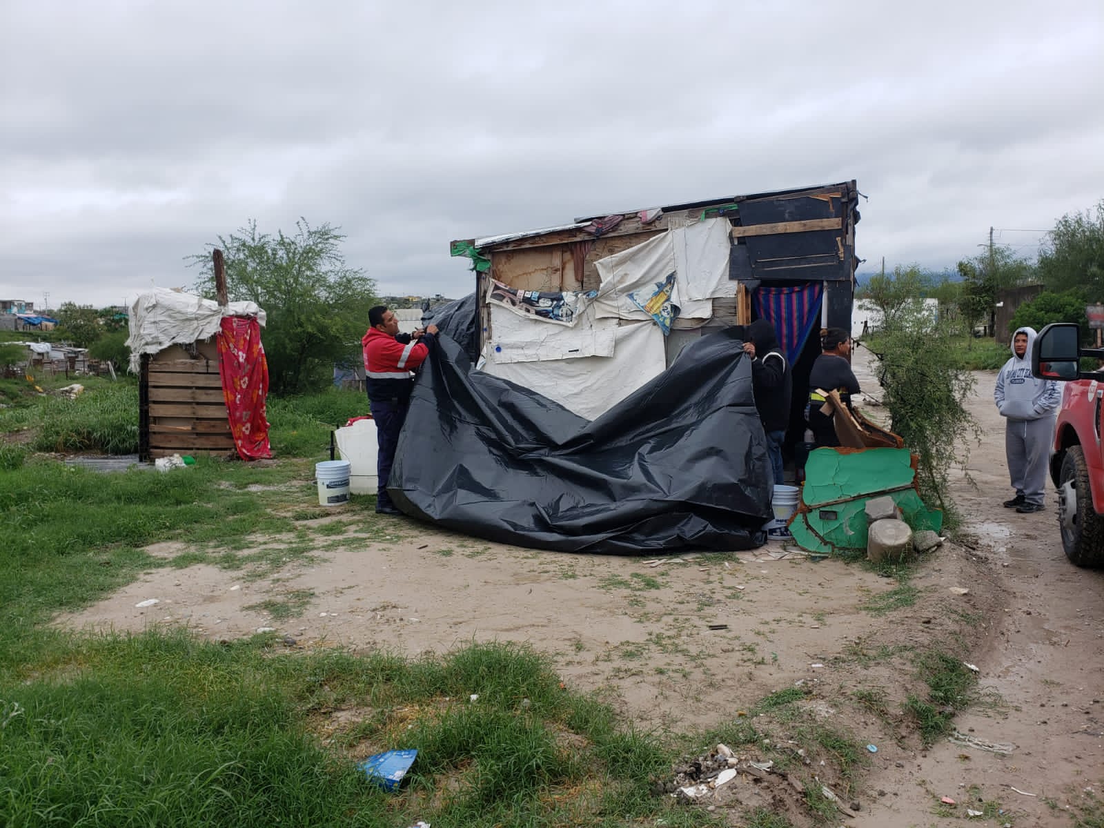 Protección Civil atiende a familias vulnerables en Monclova