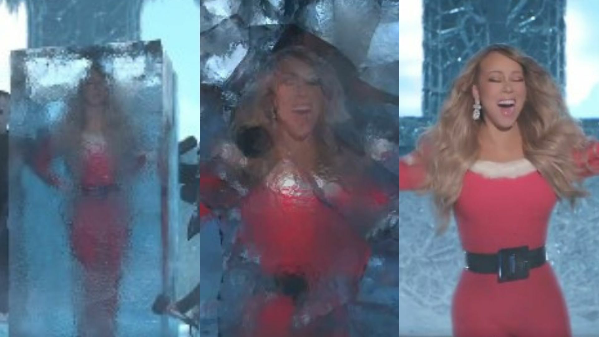 Video Mariah Carey Se Descongela Y Anuncia Que La Navidad Ya Llegó 