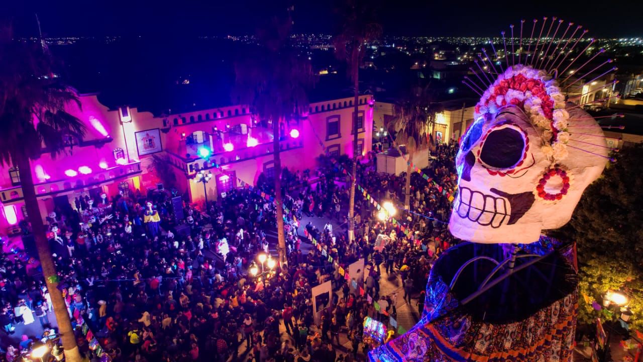 Cerca de 25 mil personas acuden a Festival de la Catrina 2023 en Ramos Arizpe
