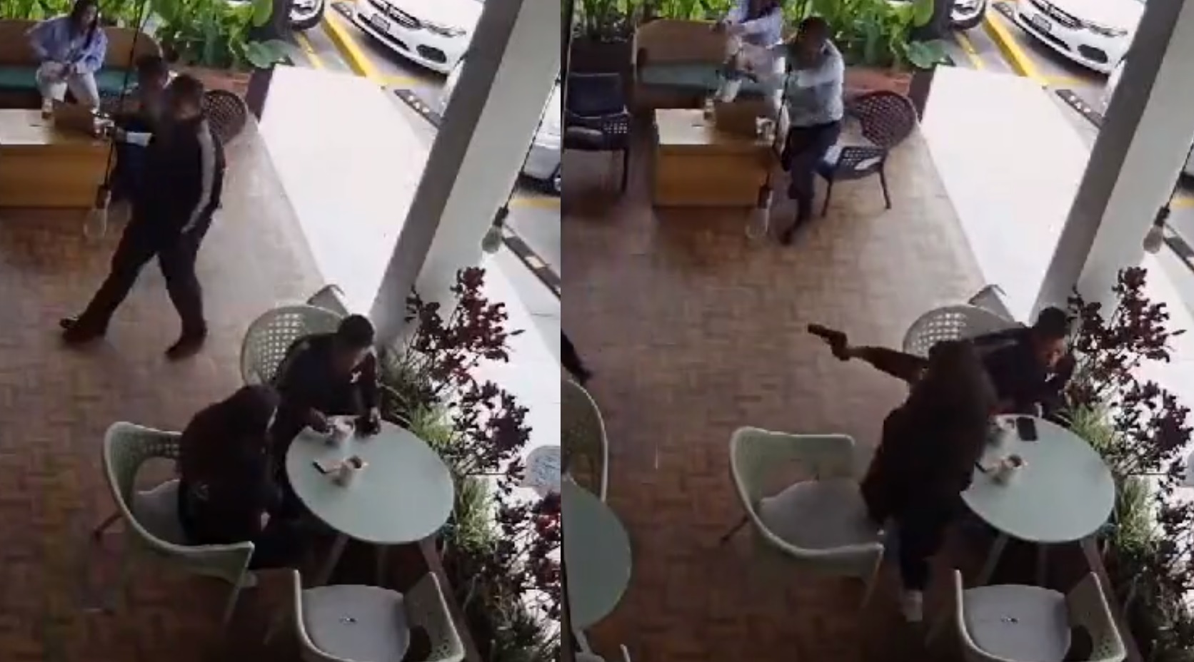 VIDEO: Sicarios fingen tomar café para asesinar a subdirector de la policía en Zapopan 