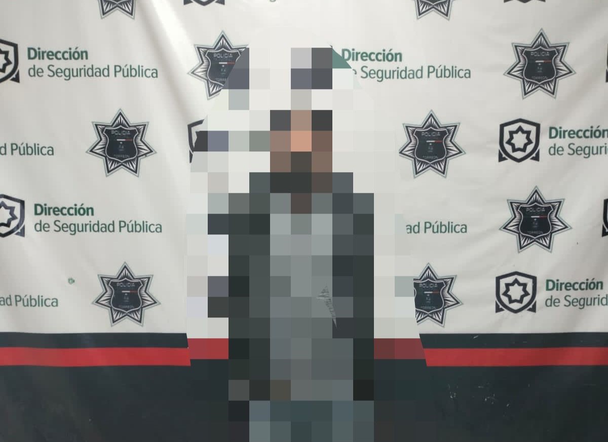 Detienen a sujeto por ejercer violencia contra su esposa en Torreón