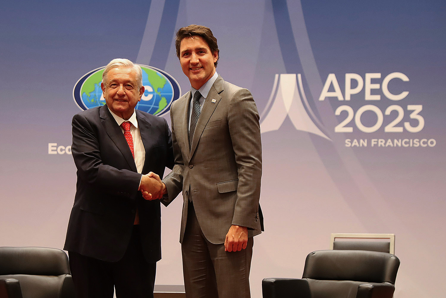 López Obrador se reúne con Trudeau; hablan de migración y comercio