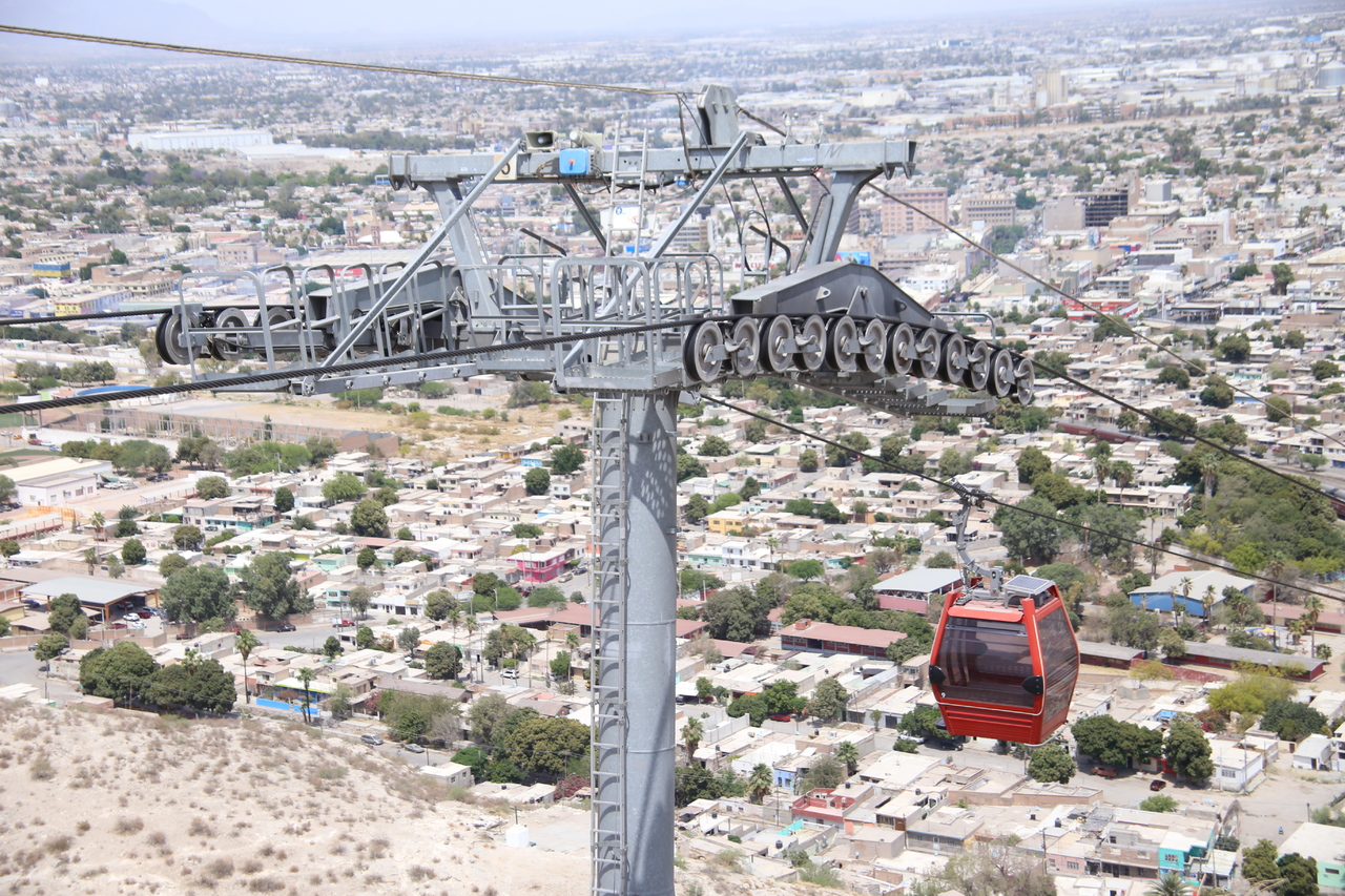 Cerrará el Teleférico de Torreón con 11 góndolas el presente año.