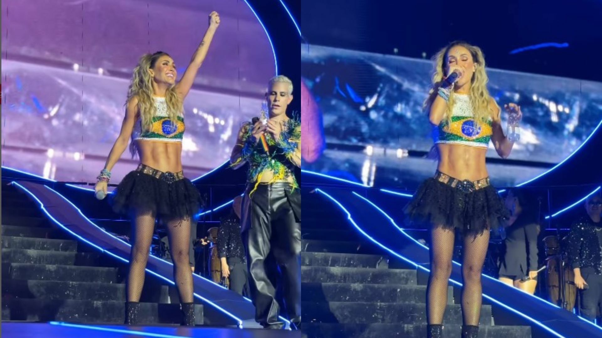 VIDEO: Anahí reaparece en concierto con RBD tras problemas de salud 