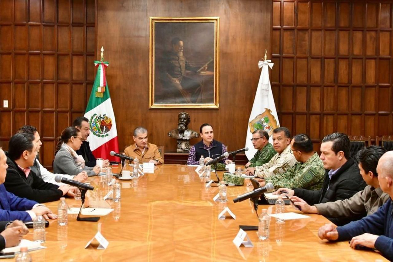 Coahuila seguirá blindado; se reúnen Manolo Jiménez y Miguel Riquelme