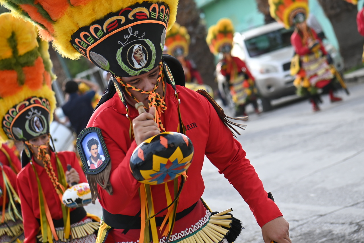 Se programaron cuatro bloques con 92 grupos de danzas de pluma, de carrizos y matlachines.