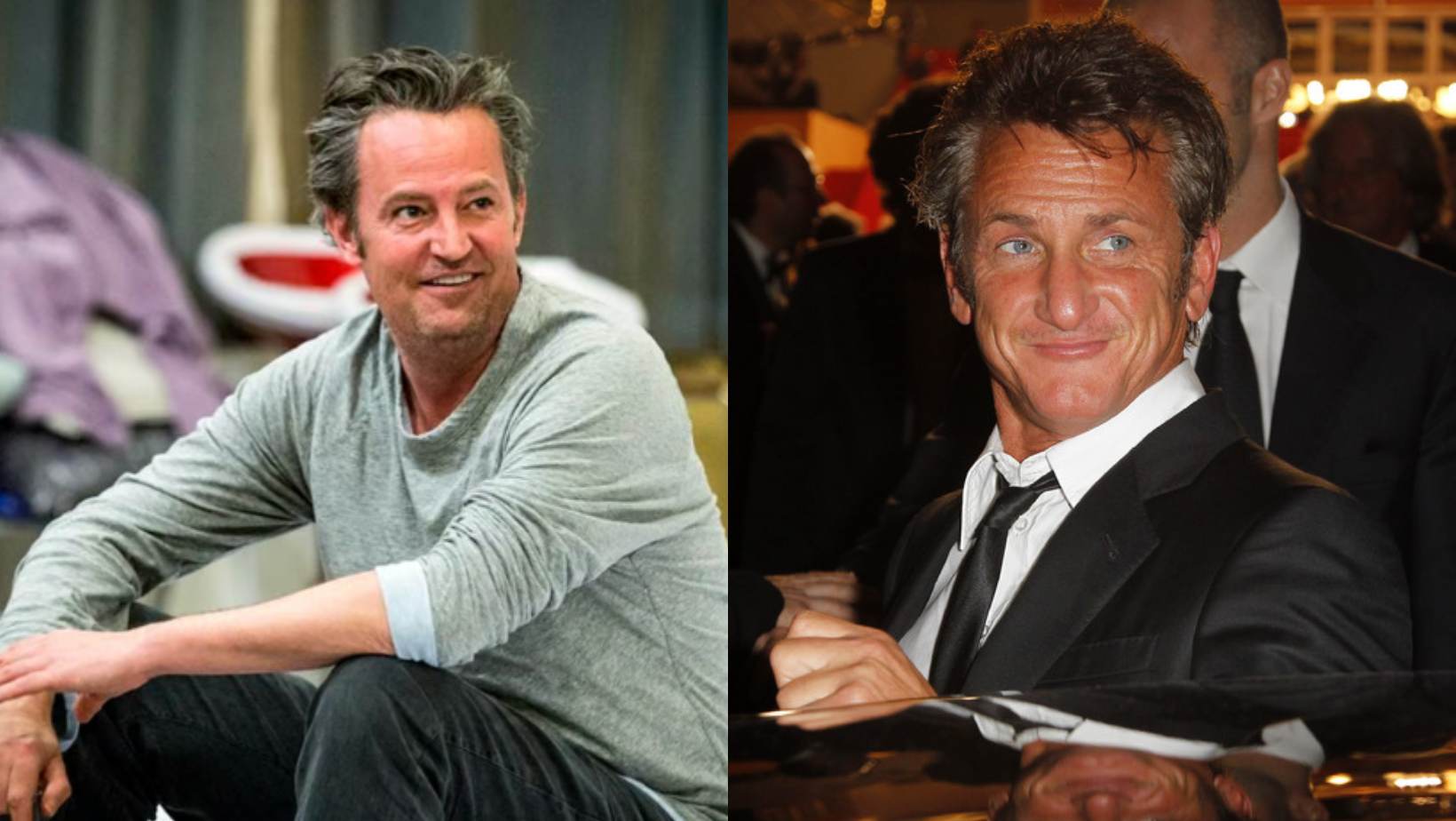 A Sean Penn no le sorprendió la muerte de Matthew Perry: 'causó mucho daño a sus órganos'