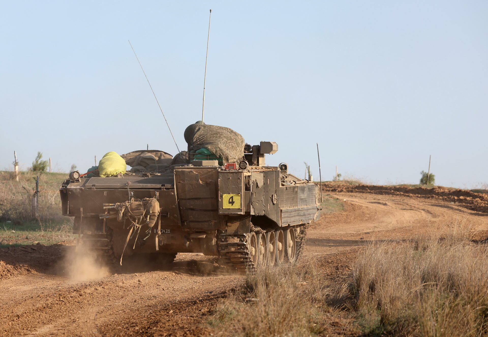 Israel prosigue su ofensiva terrestre en el enclave. (EFE)