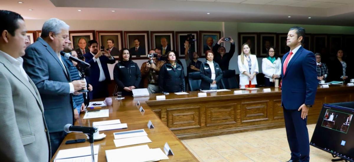 Cabildo de Saltillo designa a Miguel Ángel Garza como nuevo comisionado de Seguridad