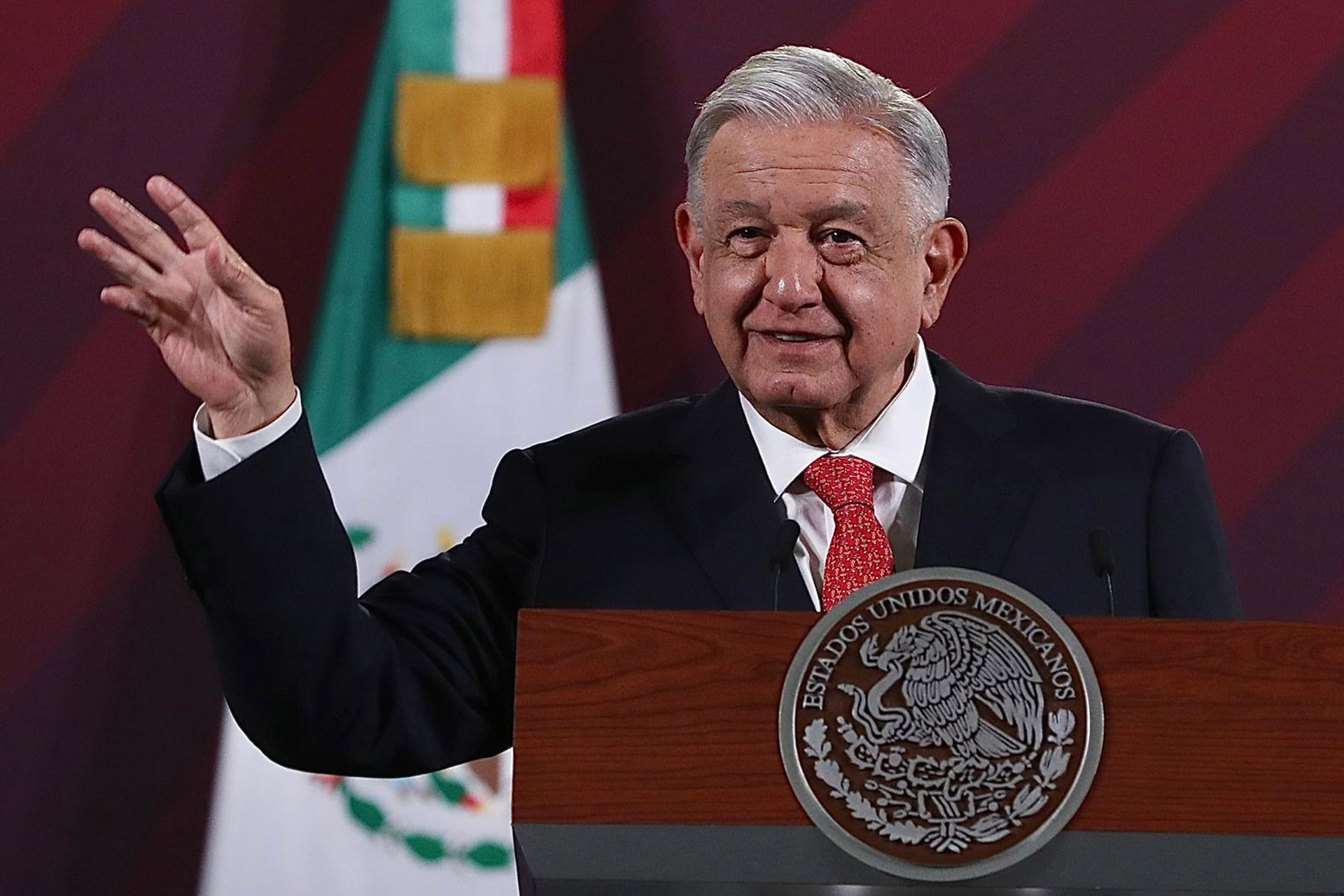 López Obrador afirmó que la población mexicana está contenta en la Ciudad de México y en todo el país.