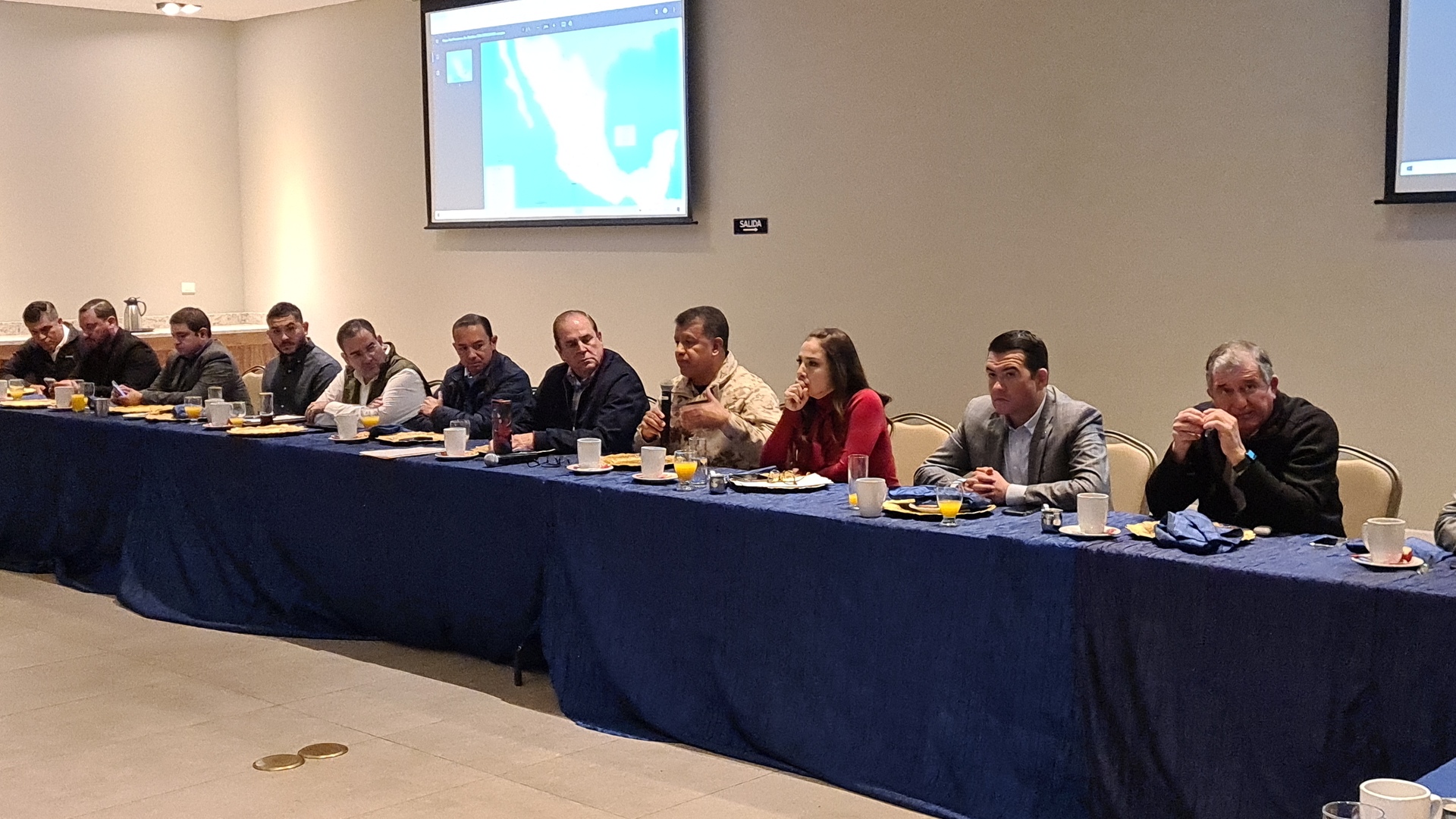 La información fue dada a conocer al sector empresarial de la región norte de Coahuila. (Foto: RENÉ ARELLANO / EL SIGLO COAHUILA)