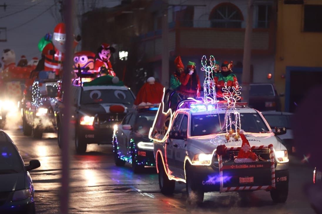 Anuncian Desfile Navideño de la Comisaría de Seguridad en Saltillo