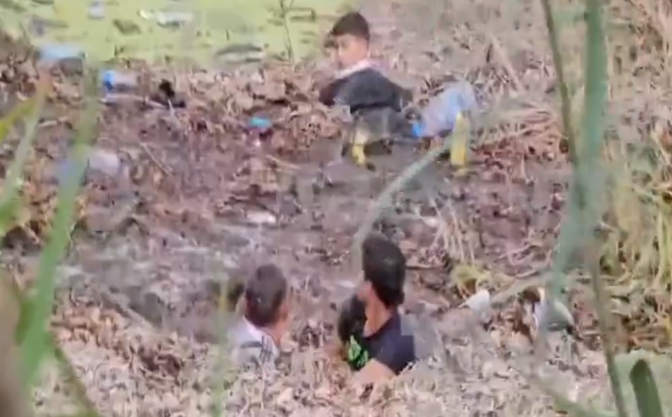 Captan en video momento en que migrantes se ahogan en el Río Bravo 