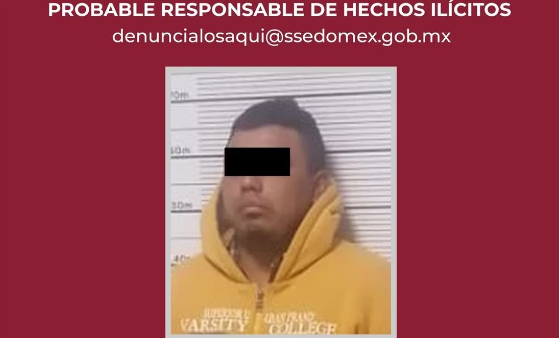 Detienen a miembro de La Familia Michoacana implicado en secuestro de cuatro trabajadores en Toluca