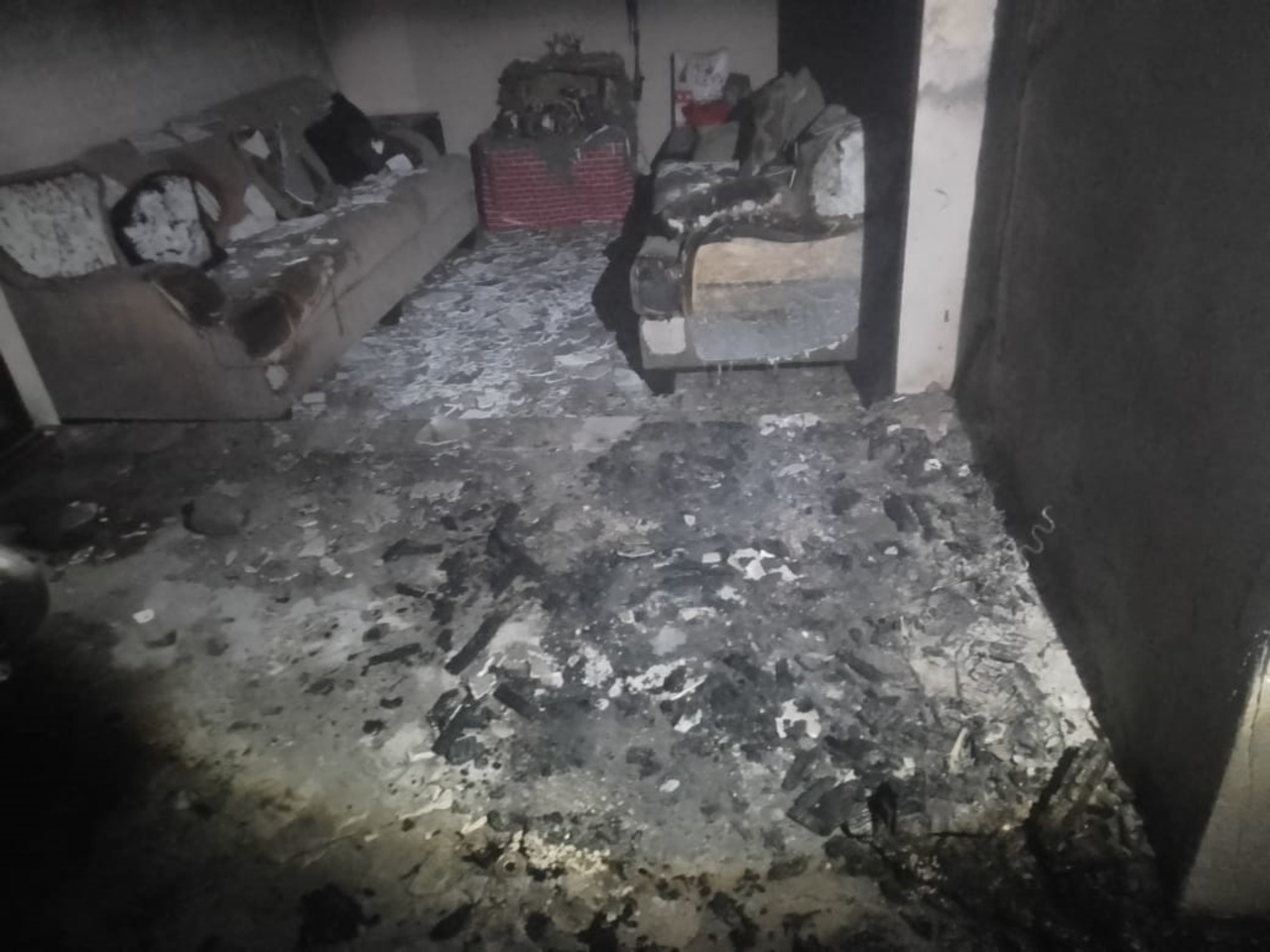 Se incendia una quinta y 2 casas en Navidad en Torreón