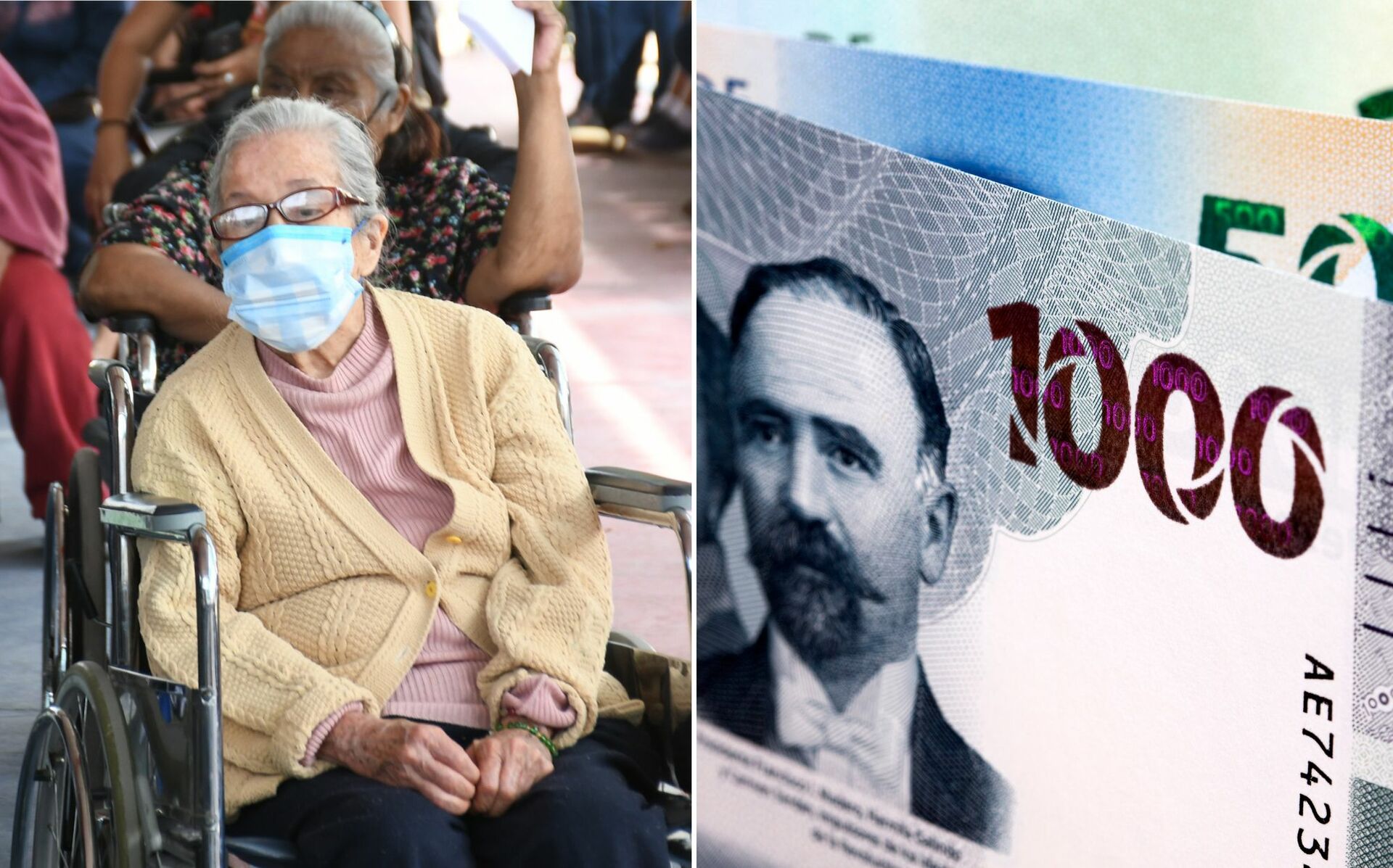 Este 2024, las personas adultas mayores recibirán 6 mil pesos cada dos meses, como parte de su pensión del Bienestar.