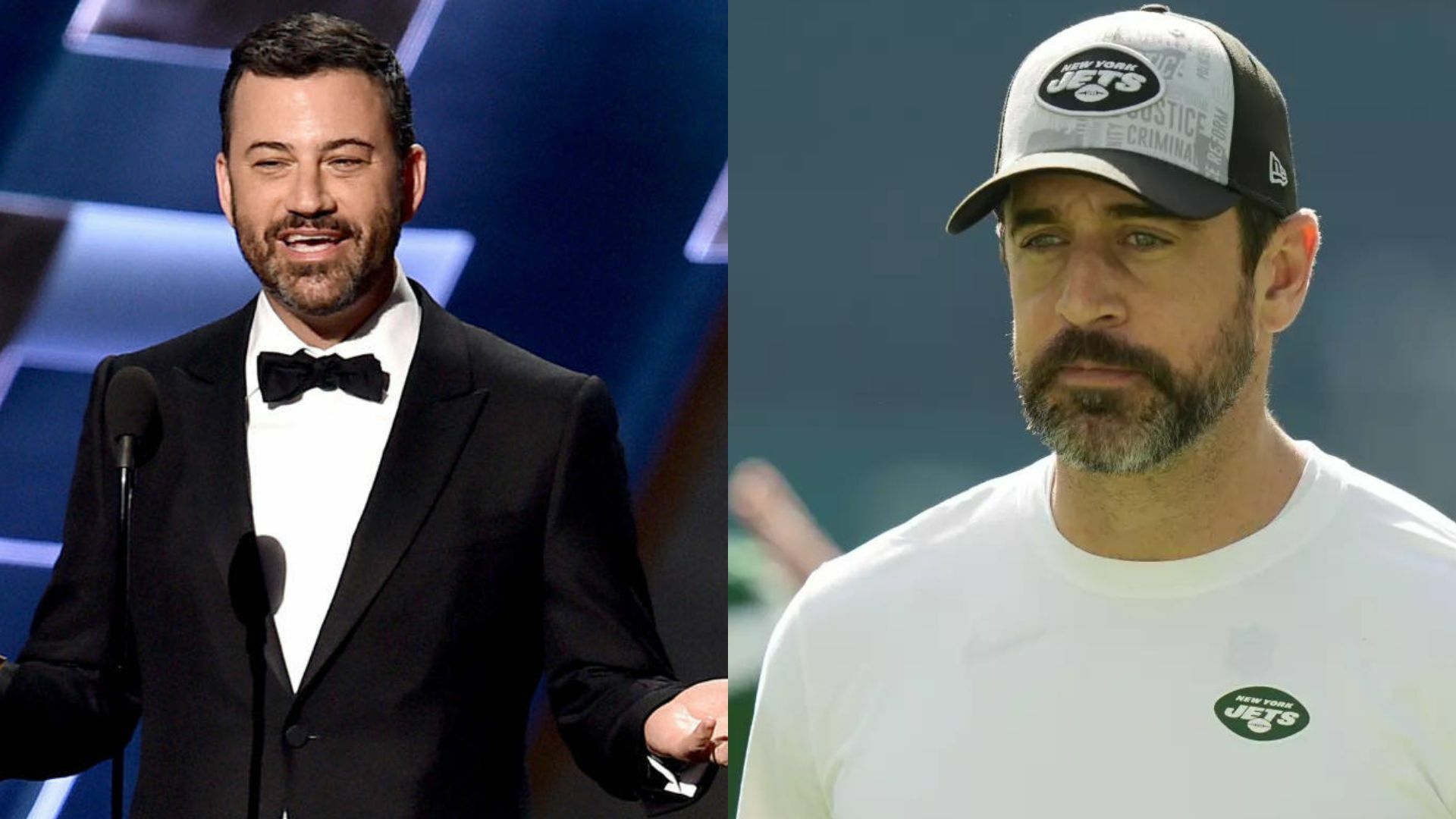 Jimmy Kimmel amenaza con llevar a la corte a Aaron Rodgers tras sugerir que está vinculado con Jeffrey Epstein