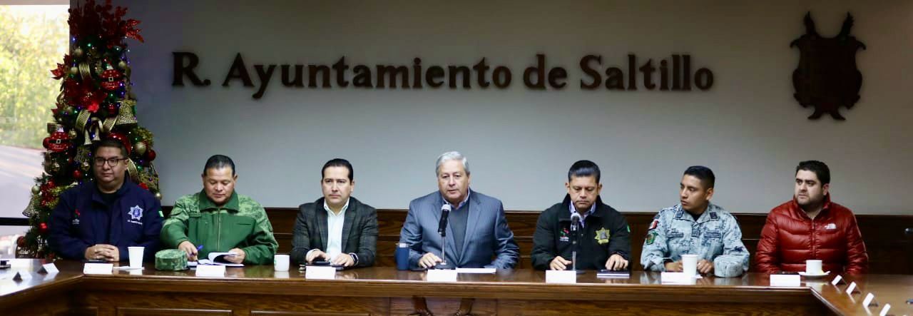 Reporta Saltillo baja incidencia delictiva, asegura el alcalde José María Fraustro Siller