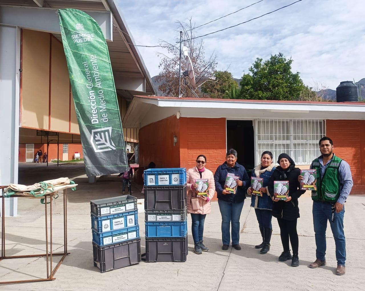 Promueven cultura de reciclaje en escuelas de Torreón