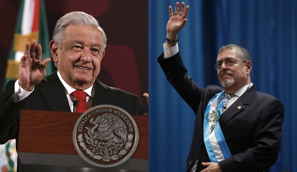 Pese a ser un país vecino, López Obrador no asistió a la ceremonia, a diferencia de otros líderes progresistas de la región. (ARCHIVO)