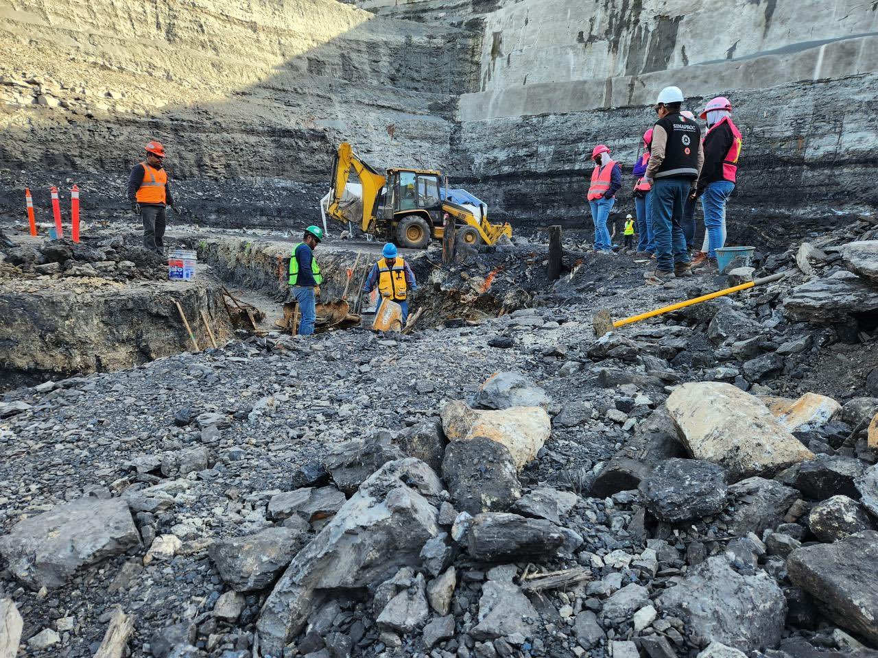 Suman cuatro los restos localizados en la mina El Pinabete en Sabinas en menos de un mes.