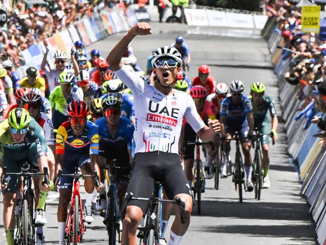 Isaac del Toro se impone en la primera etapa del Tour Down Under en Australia