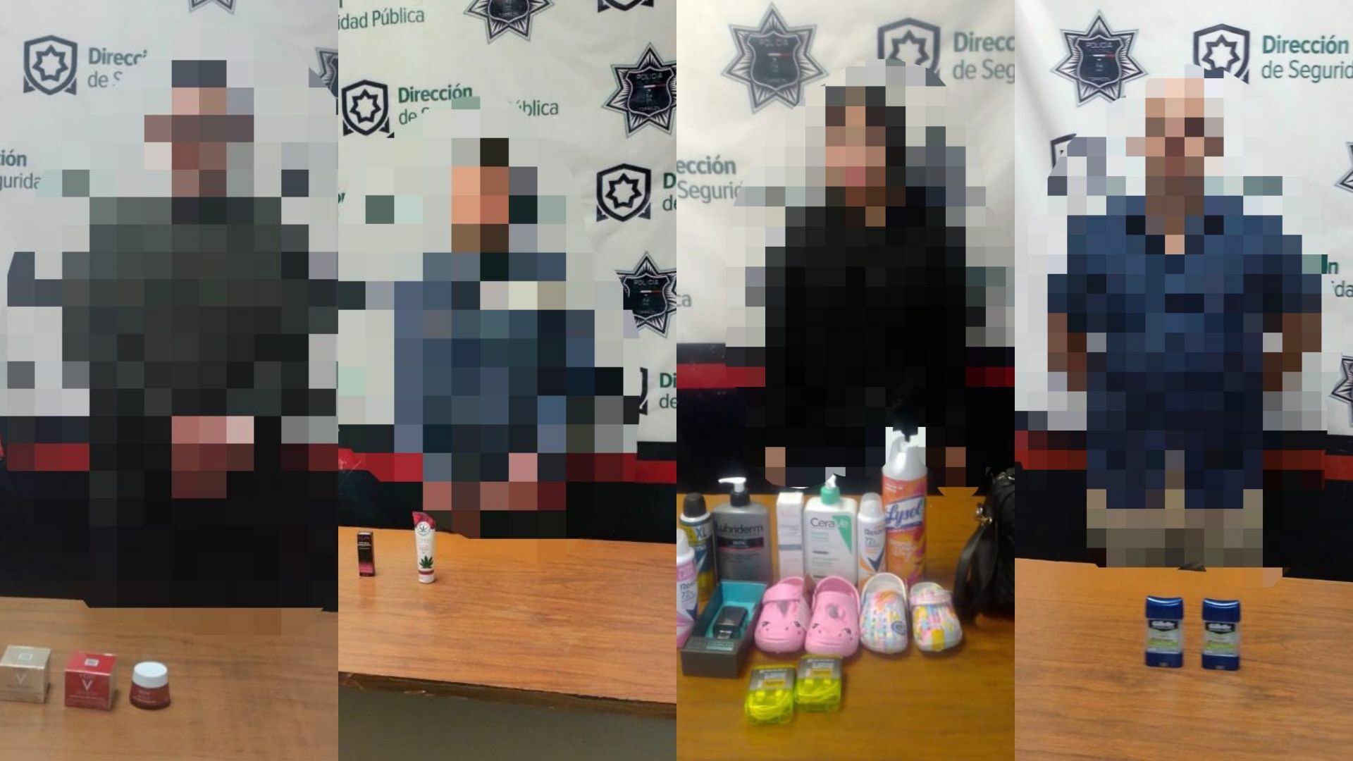 Detienen a una mujer, menor y tres hombres por robo en Torreón
