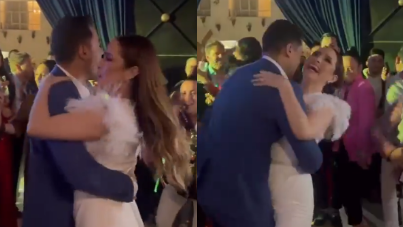 VIDEO: Carlos Rivera y Cynthia Rodríguez bailan duranguense en el bautizo de su hijo 