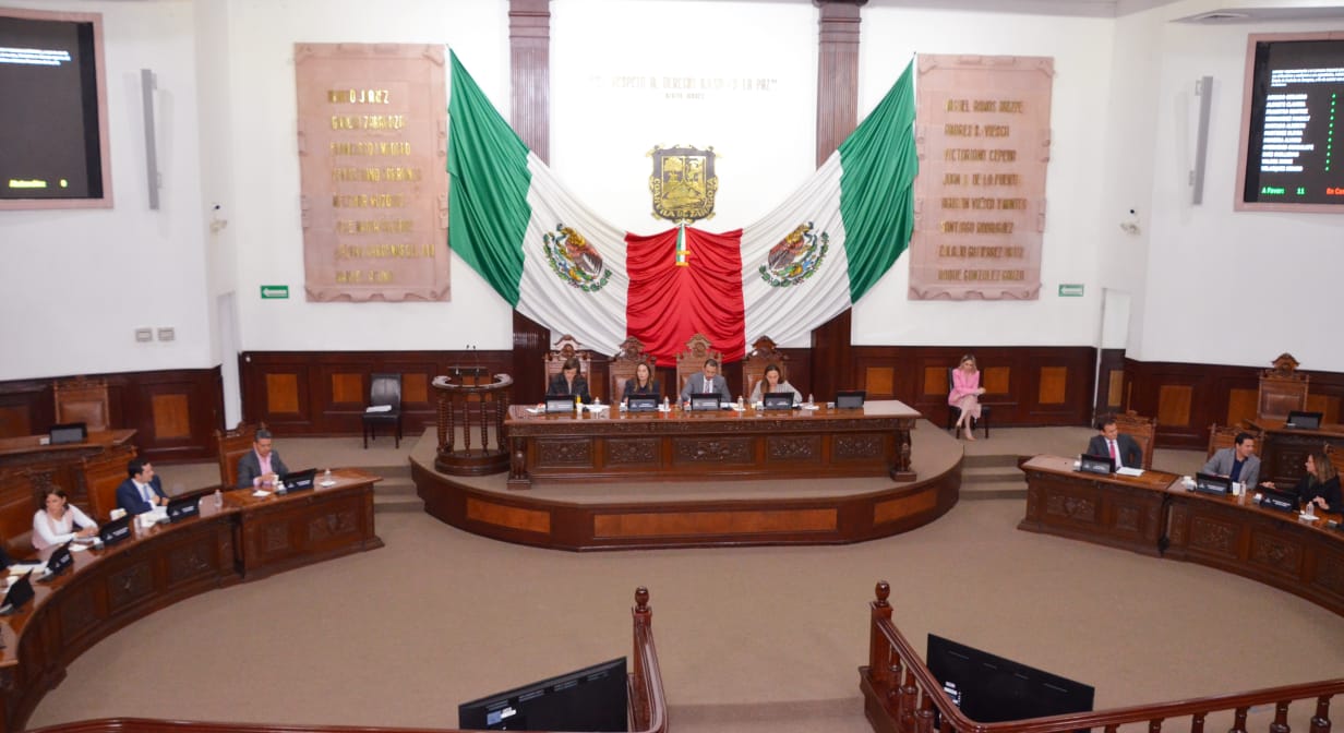 Hoy martes, la Diputación Permanente del Congreso del Estado llevó a cabo la Segunda Sesión del Primer Periodo.