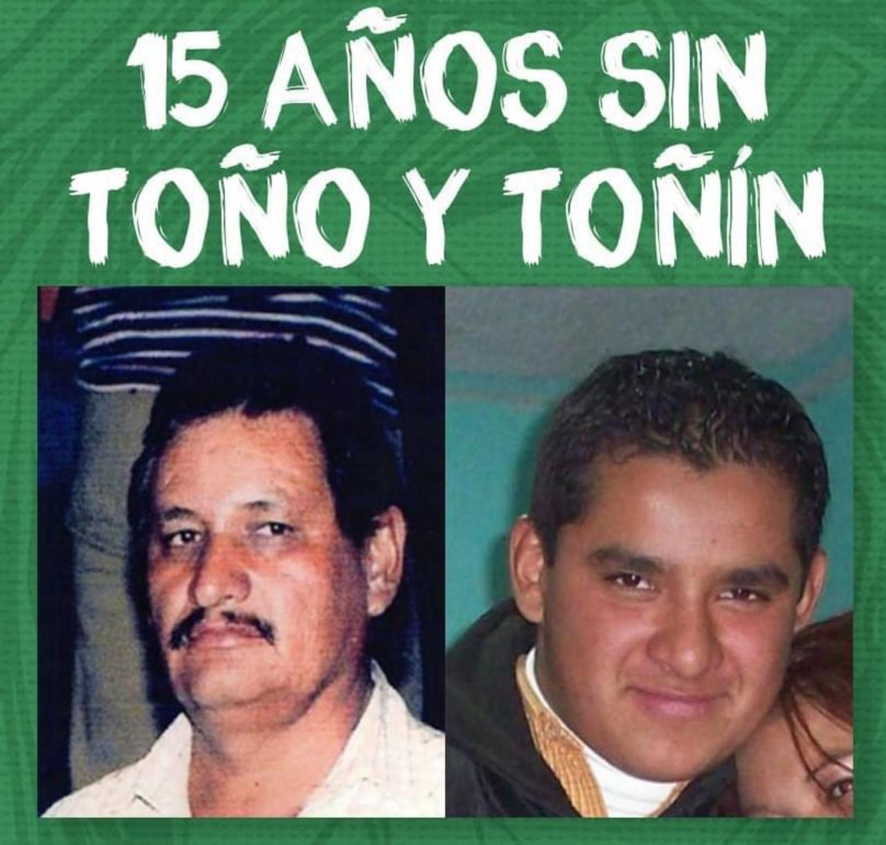 Antonio y su hijo cumplen 5 mil 478 días desaparecidos