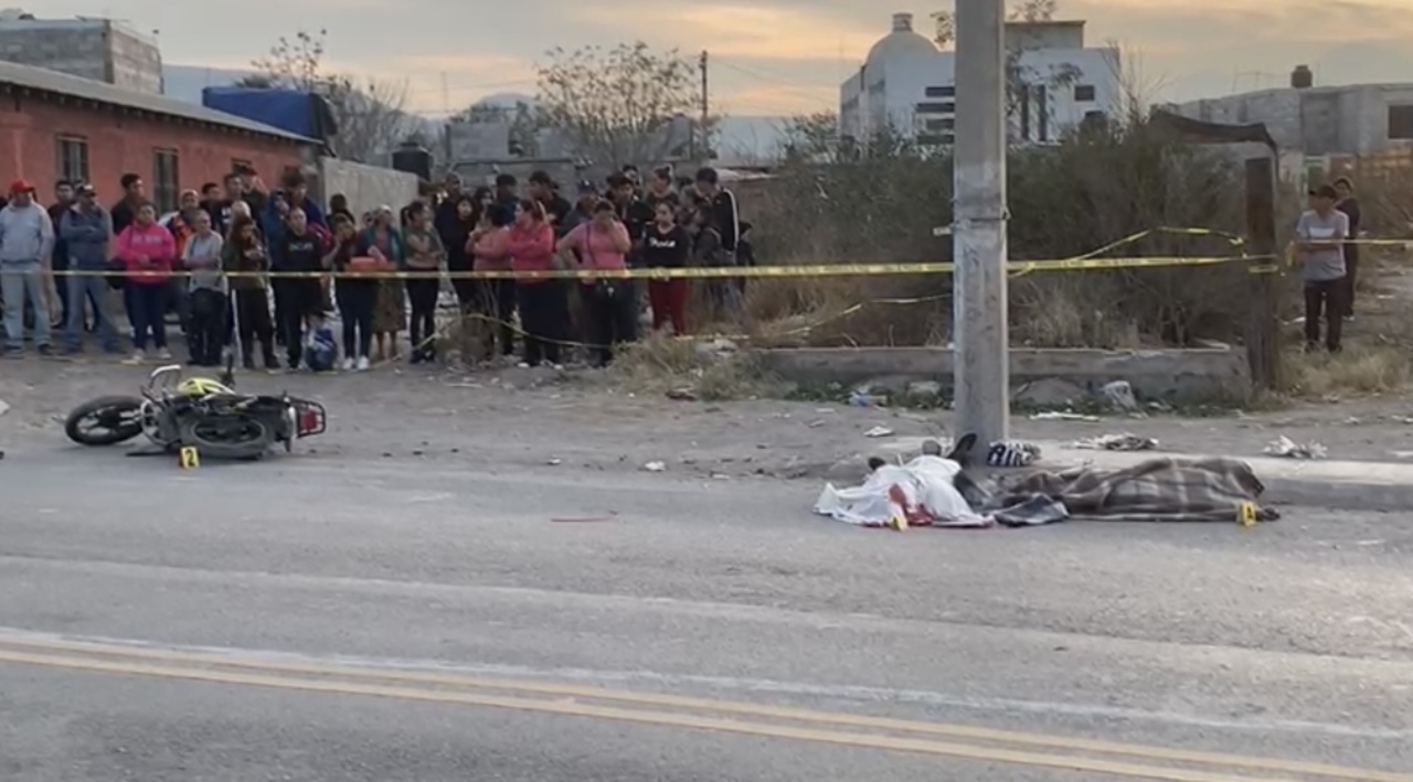 Los accidentes ocurrieron en el cruce de la calle Génova, en la colonia La Florida, en el municipio de Saltillo.