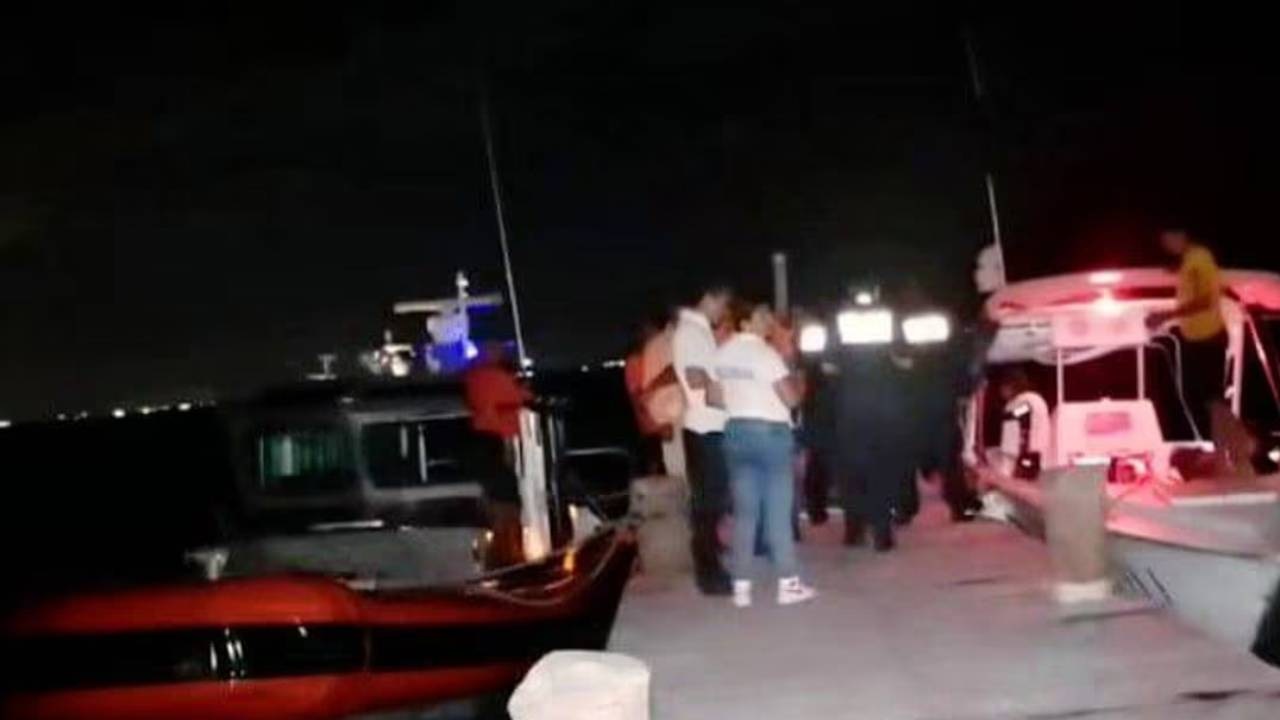 Se hunde embarcación en Isla Mujeres; hay tres personas sin vida 