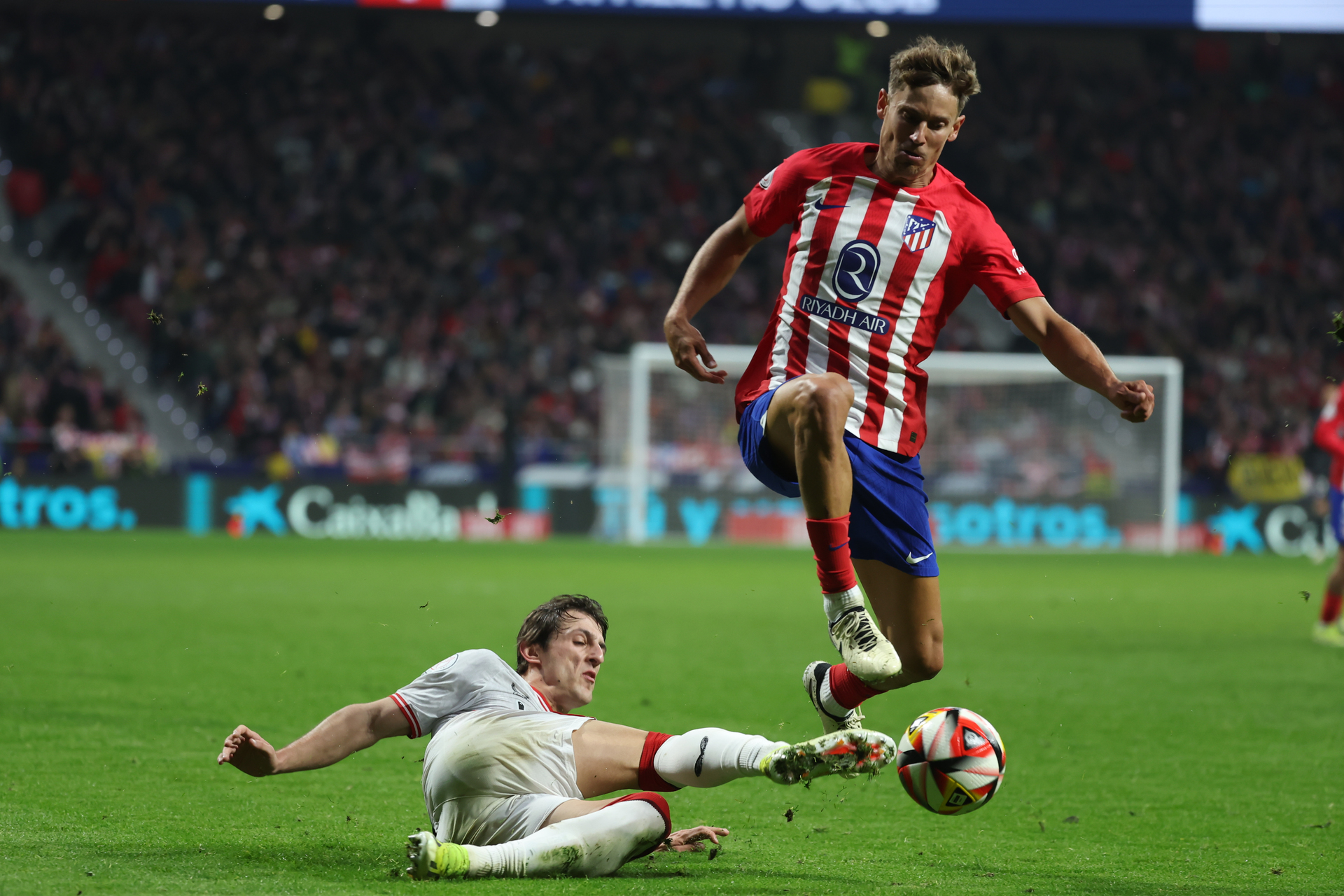 Athletic toma ventaja contra el Atlético de Madrid en semifinales de la Copa del Rey 