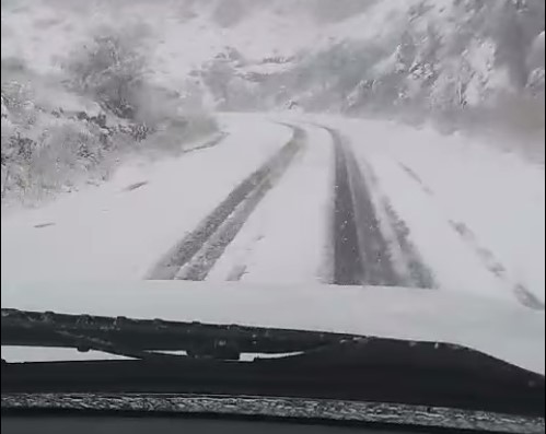 Cerradas carreteras en Chihuahua por nevada